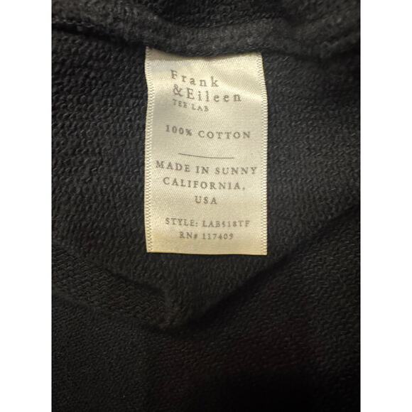 Frank & Eileen “Effie” Funnel Neck Capelet – Black Cotton – Made in USA-L/XL - Picture 6 of 7